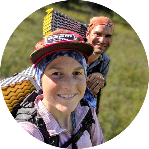 Renee and Tim, authors of Thruhikers